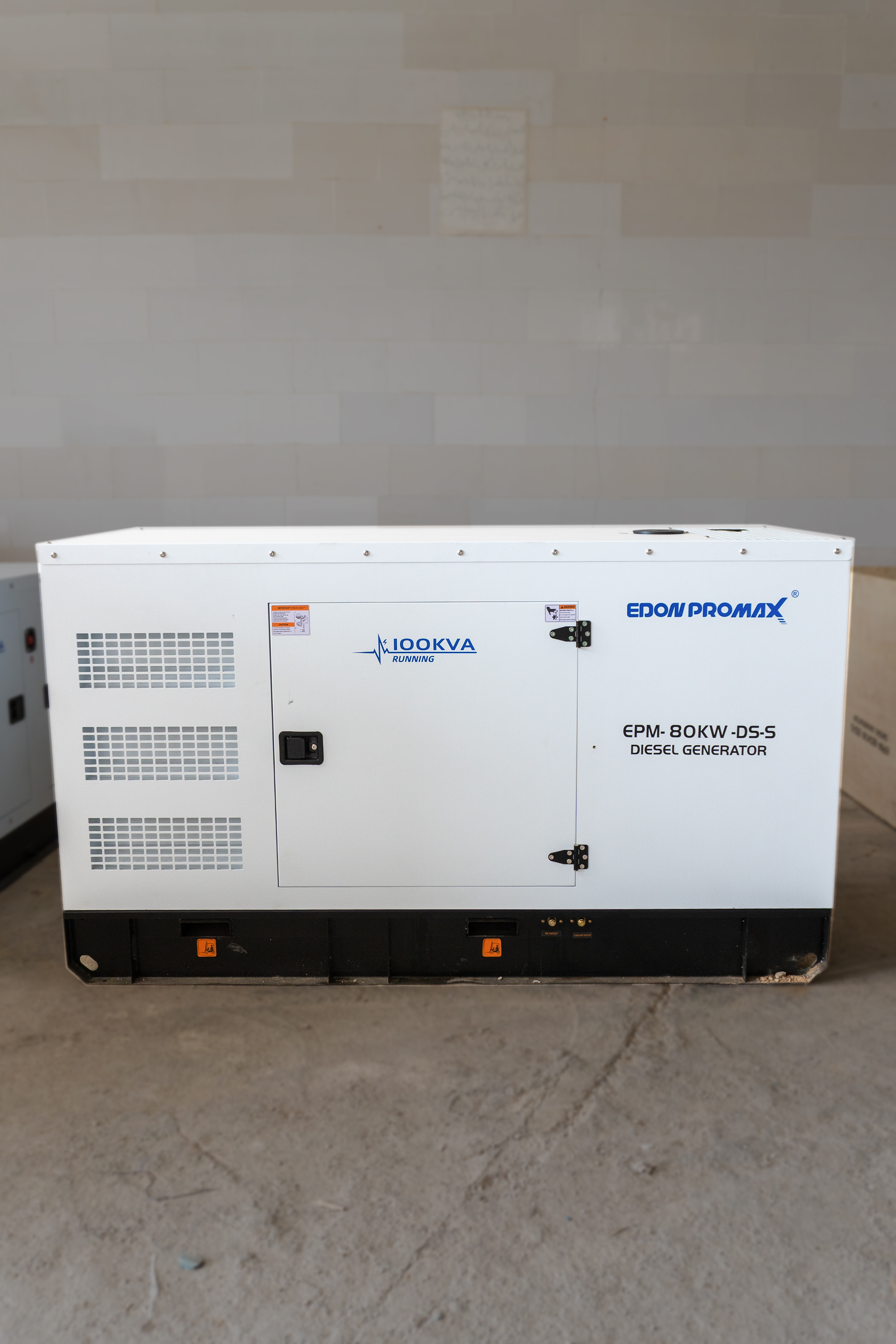 دیزل ژنراتور بی‌صدا ادون مدل EPM-80KW-DS-S توان 100KVA | EDON PROMAX