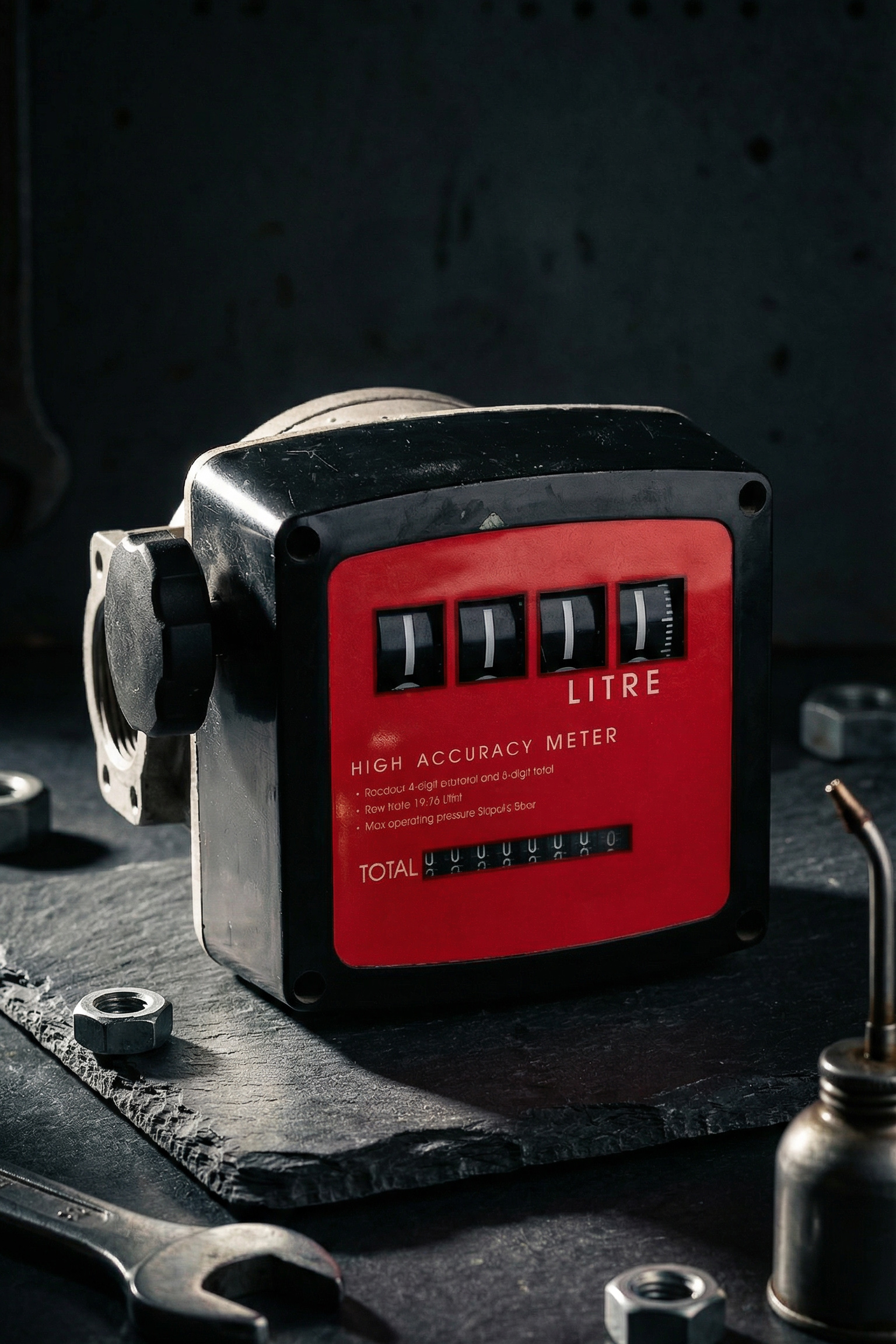 لیترشمار مکانیکی سوخت و روغن مدل High Accuracy Meter - کد 504